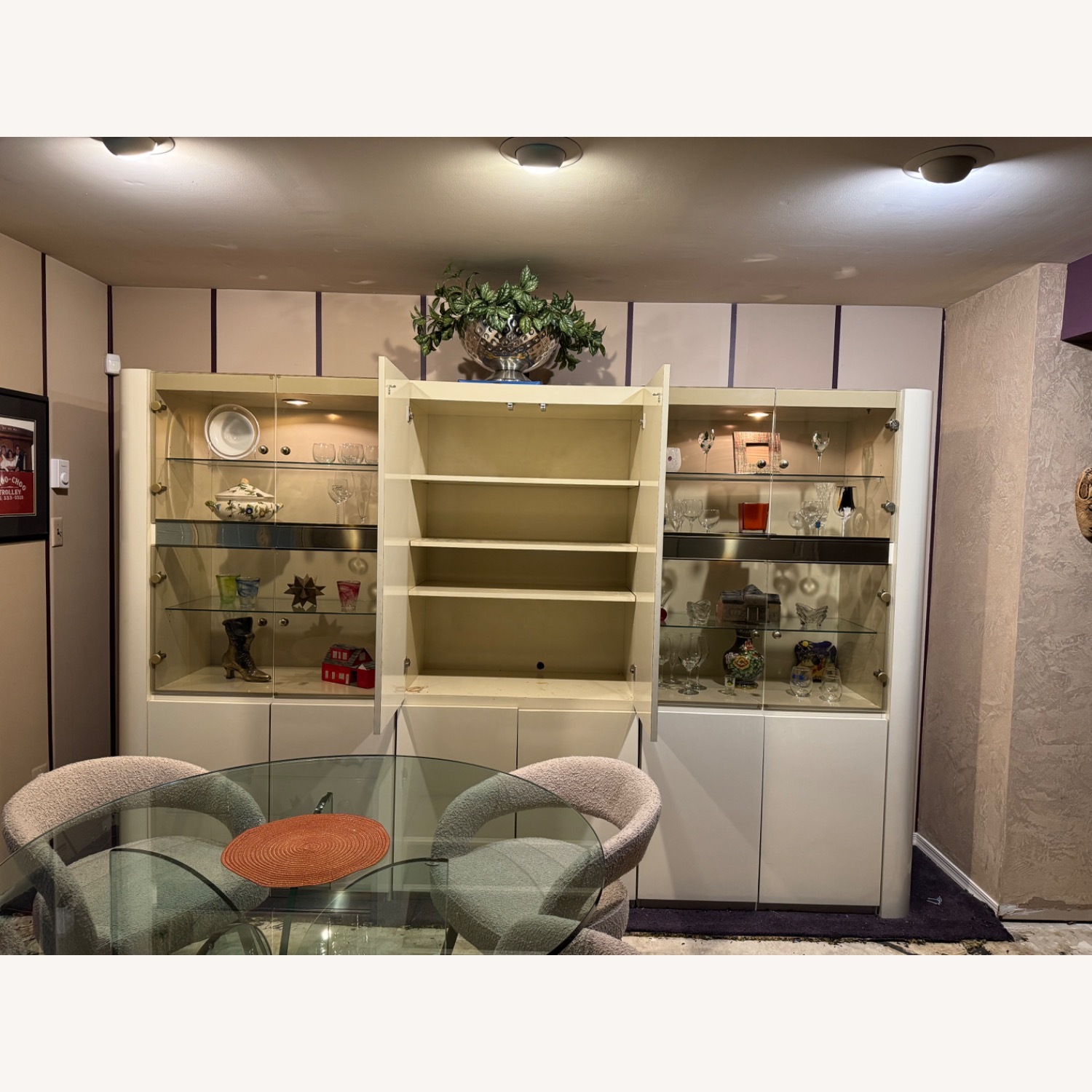 MidCentury Italian Lacquer Wall Unit - image-1