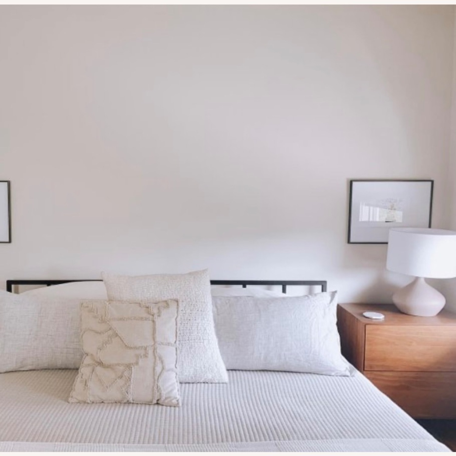 West Elm White Table Lamp - image-3