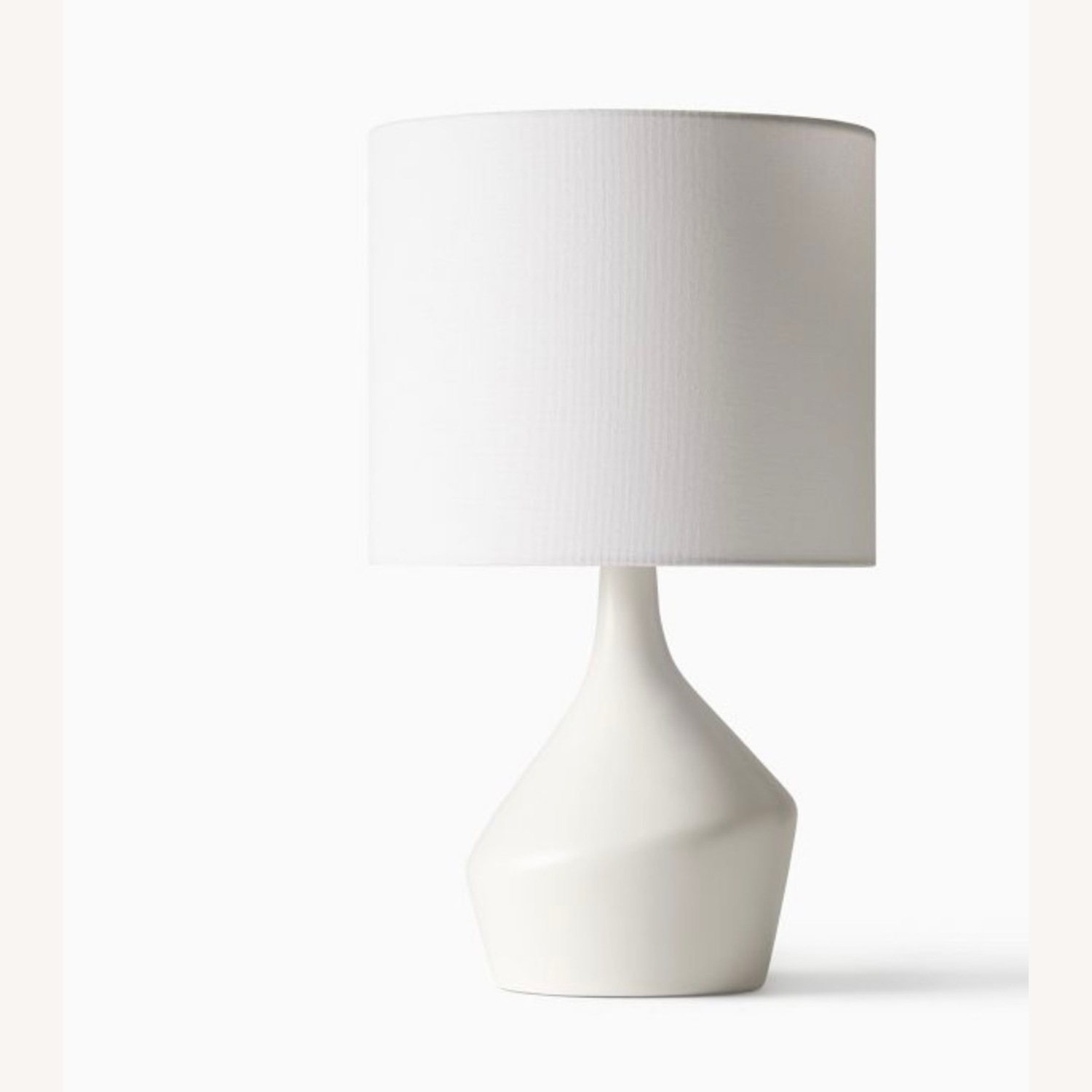 West Elm White Table Lamp - image-1