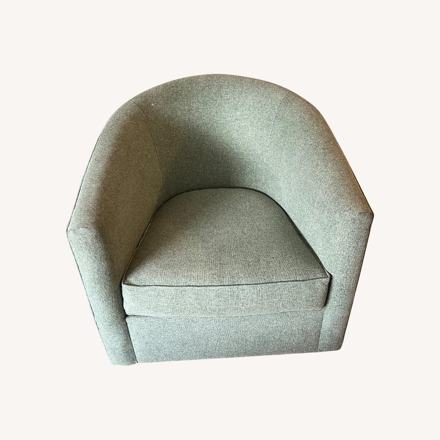 Living Spaces Jenner Green Accent Chair - image-5