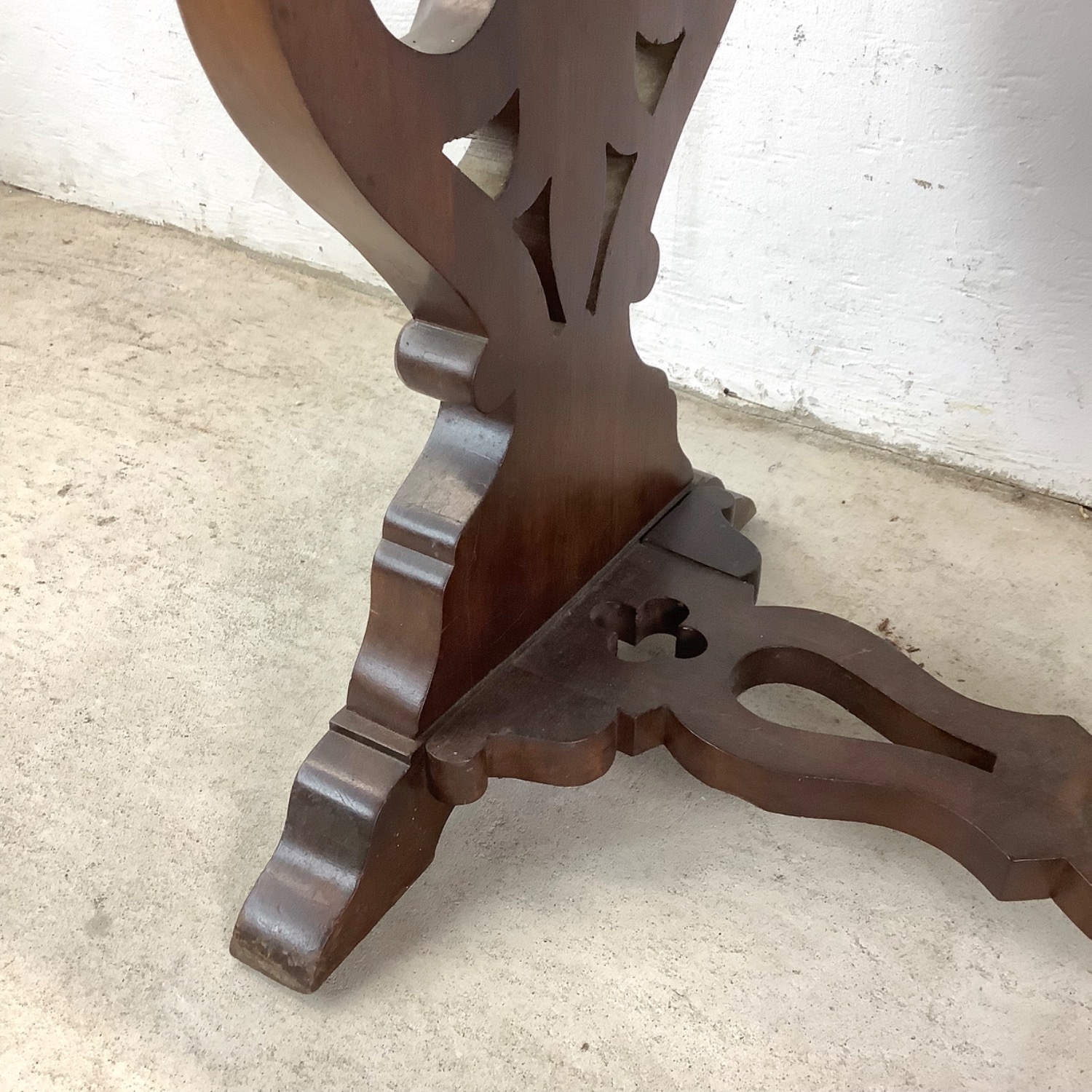 Antique Renaissance Revival Marble Top Table - image-12