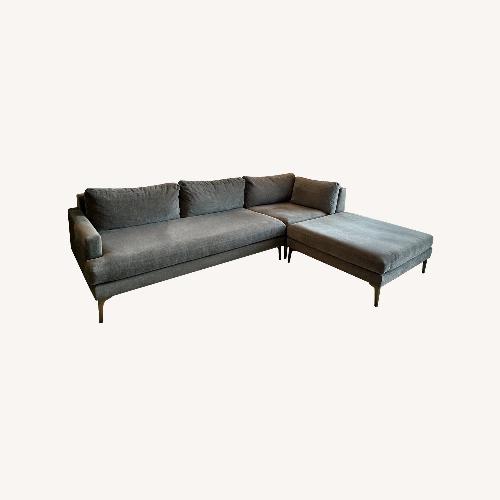 Used West Elm Andes 3-Piece Ottoman Sectional for sale on AptDeco