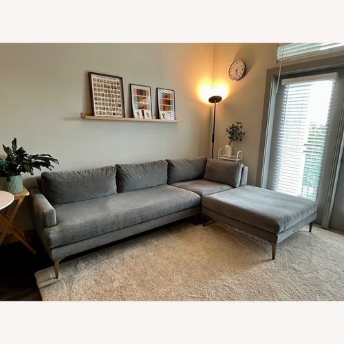 Used West Elm Andes 3-Piece Ottoman Sectional for sale on AptDeco
