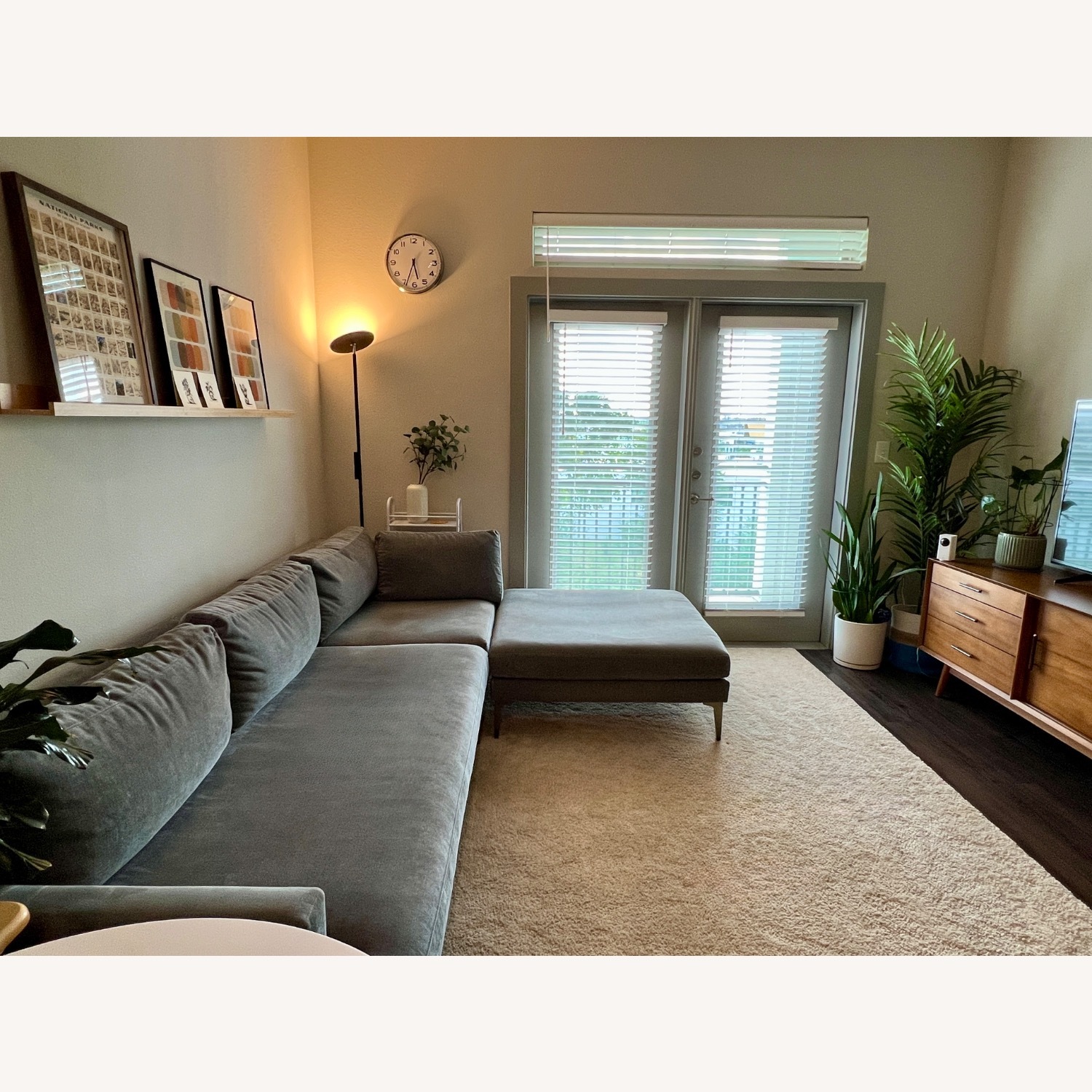 West Elm Andes 3-Piece Ottoman Sectional - image-2