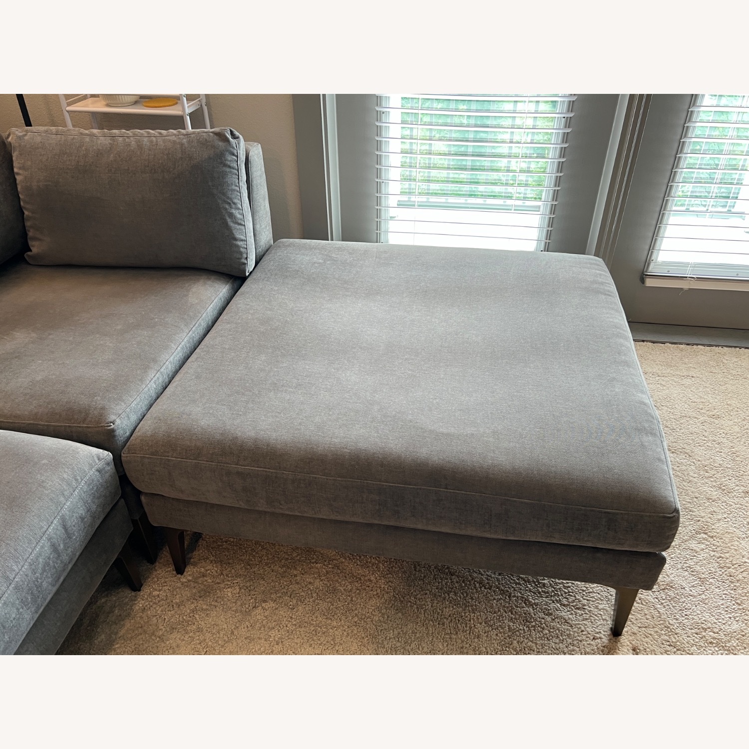 West Elm Andes 3-Piece Ottoman Sectional - image-3