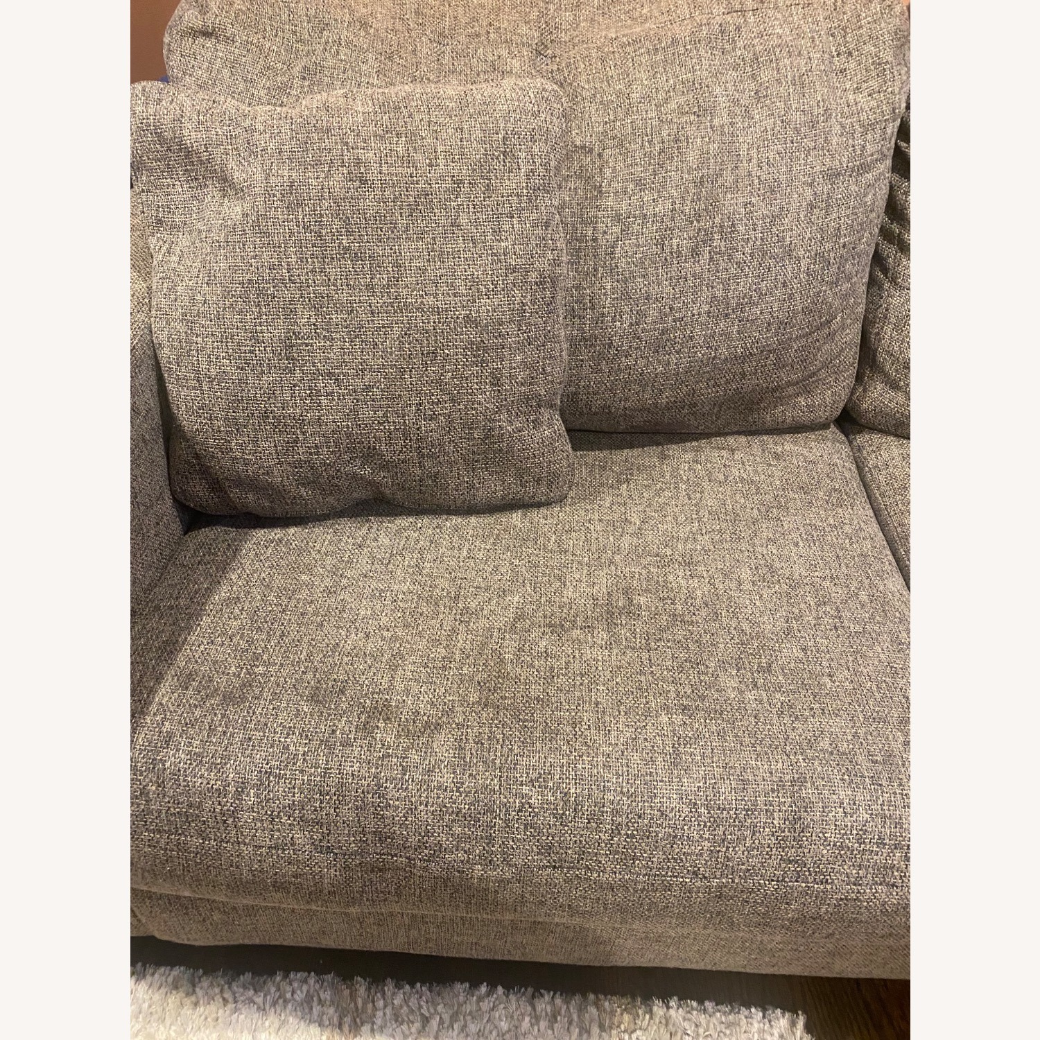 Ashley Furniture Gray Fabric Sleeper Sofa - image-11