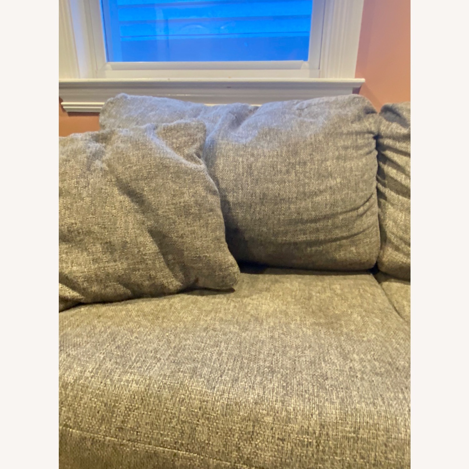 Ashley Furniture Gray Fabric Sleeper Sofa - image-4