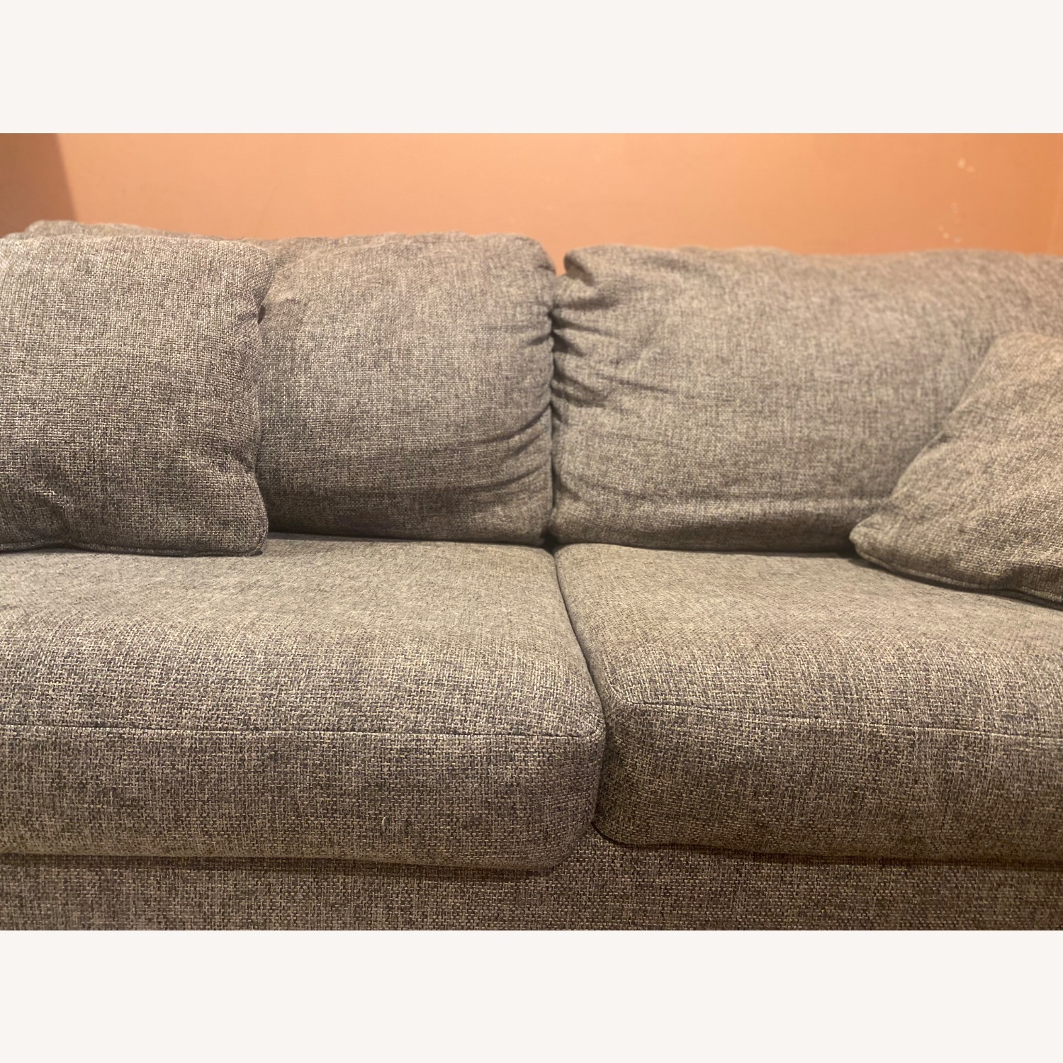 Ashley Furniture Gray Fabric Sleeper Sofa - image-13