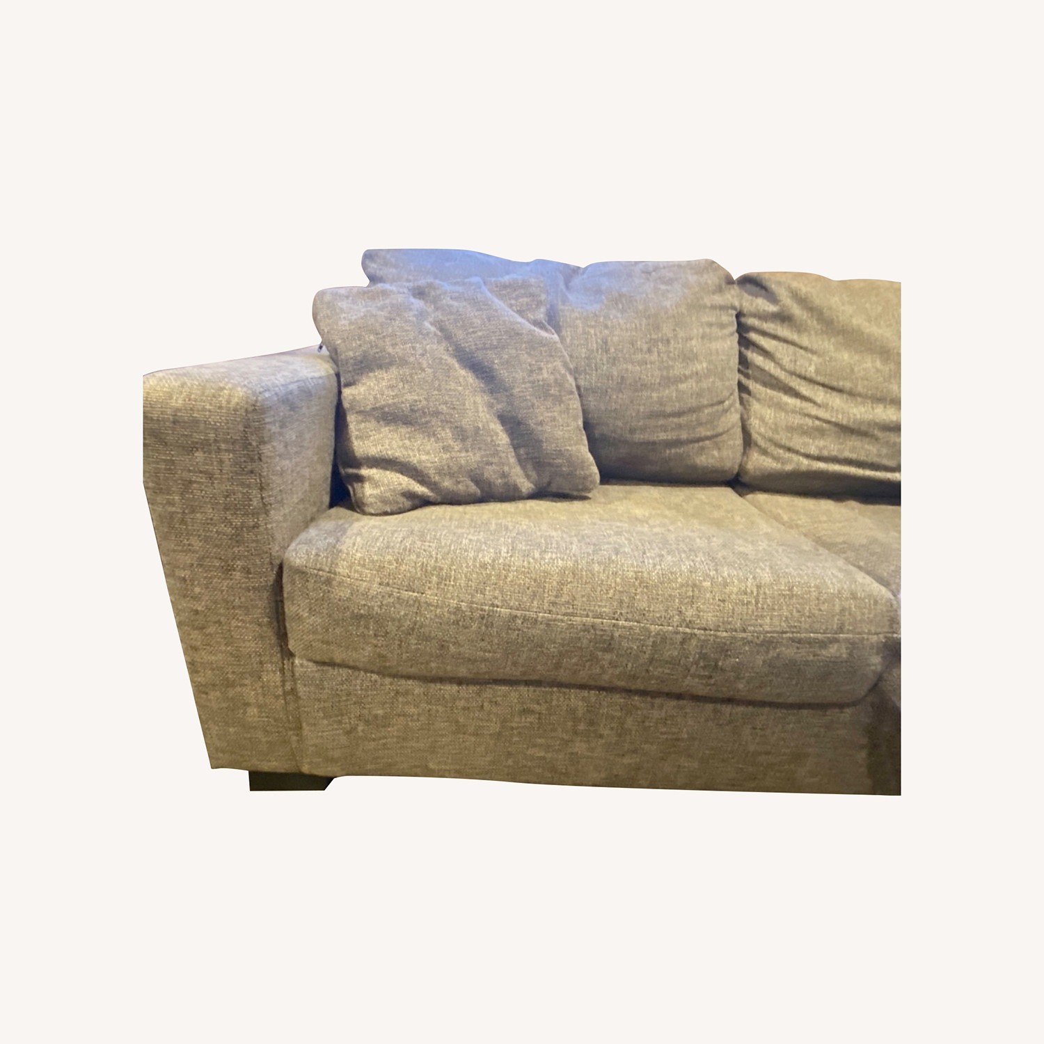 Ashley Furniture Gray Fabric Sleeper Sofa - image-5