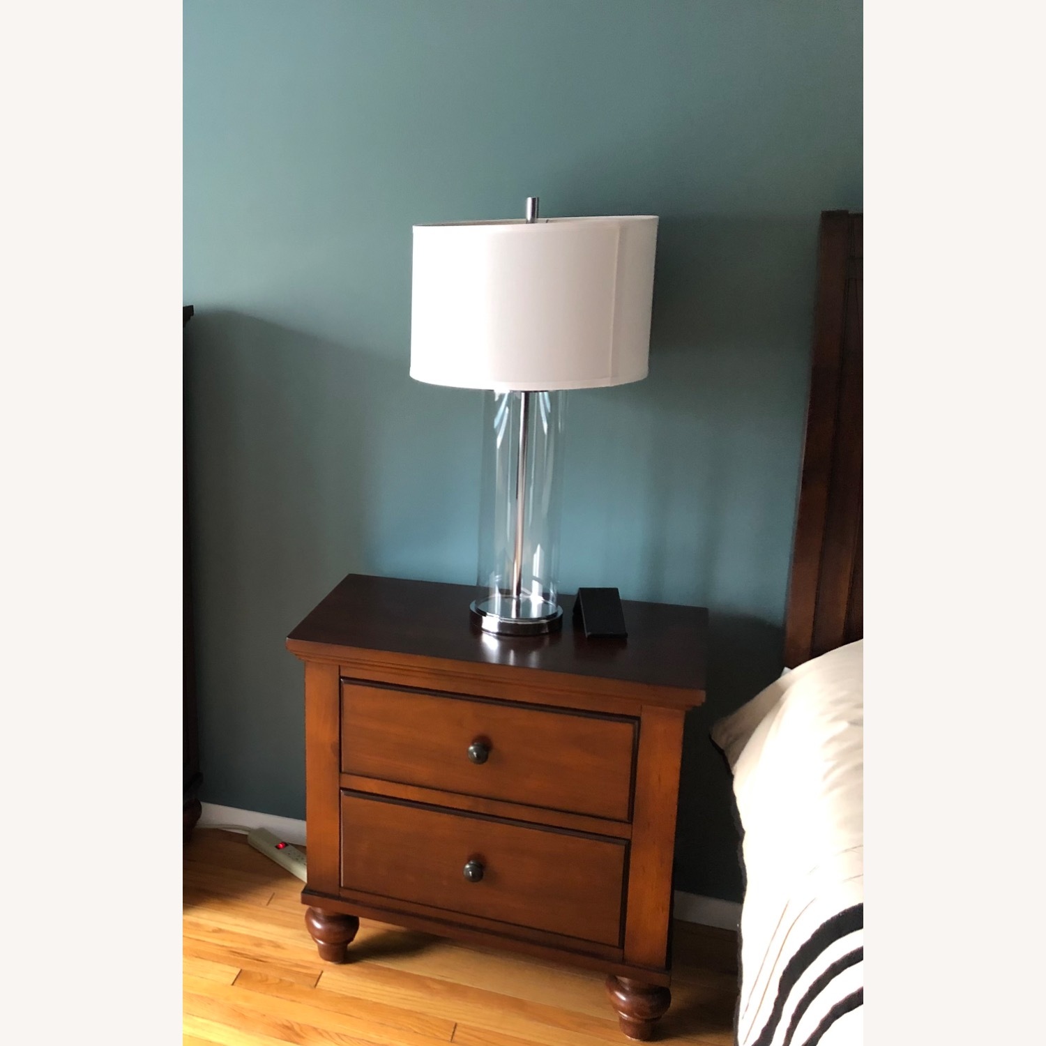 Dark Wood Nightstands - image-3