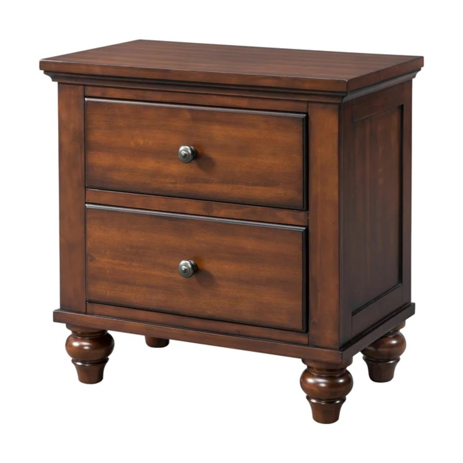 Dark Wood Nightstands - image-4