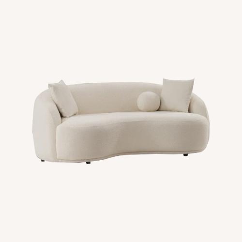 Used Wayfair White 2 Piece Set sofa  for sale on AptDeco