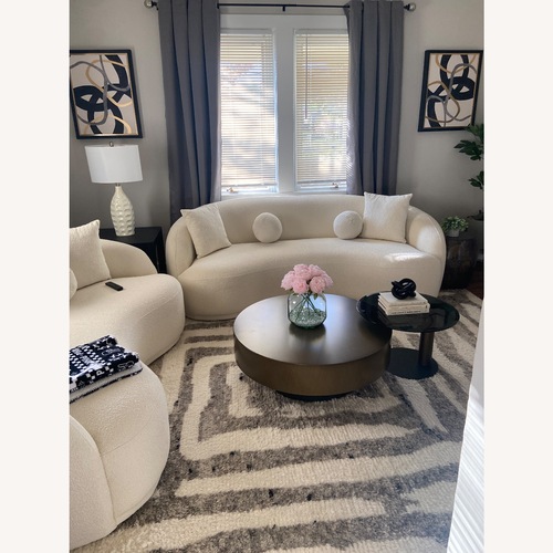 Used Wayfair White 2 Piece Set sofa  for sale on AptDeco