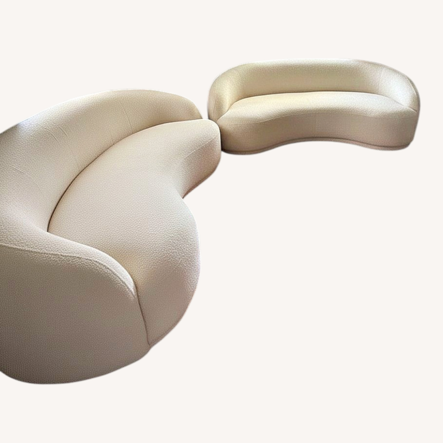 Wayfair White 2 Piece Set sofa  - image-11