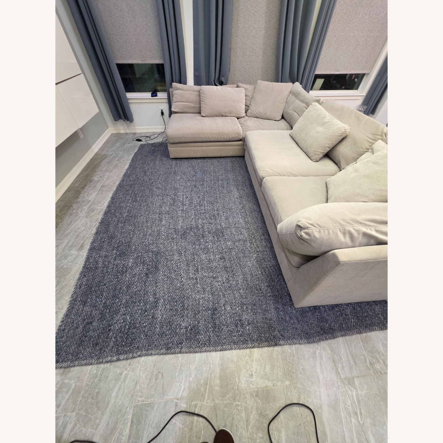 Arhaus Pavo Light Gray 3+ Piece Sectional - image-2