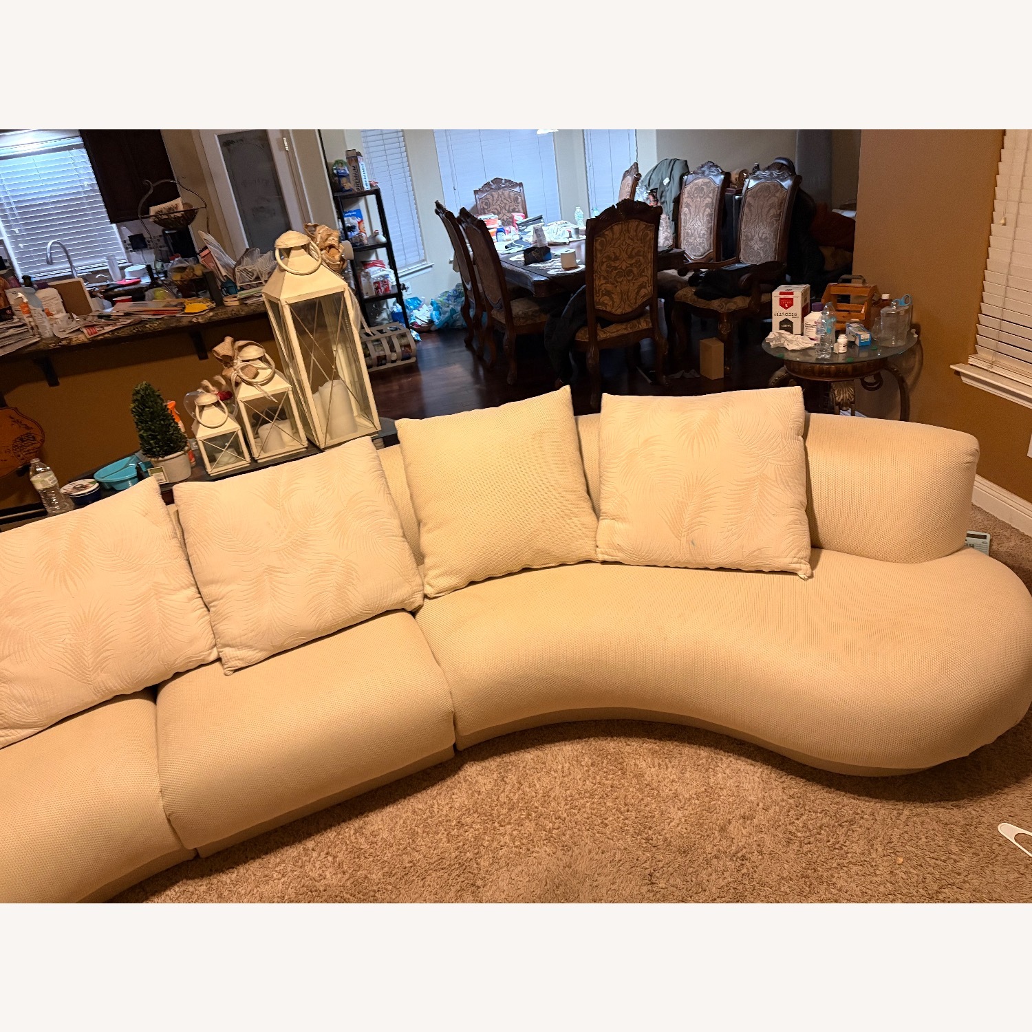 Robin Bruce Gigi Custom Serpentine Sectional - image-8