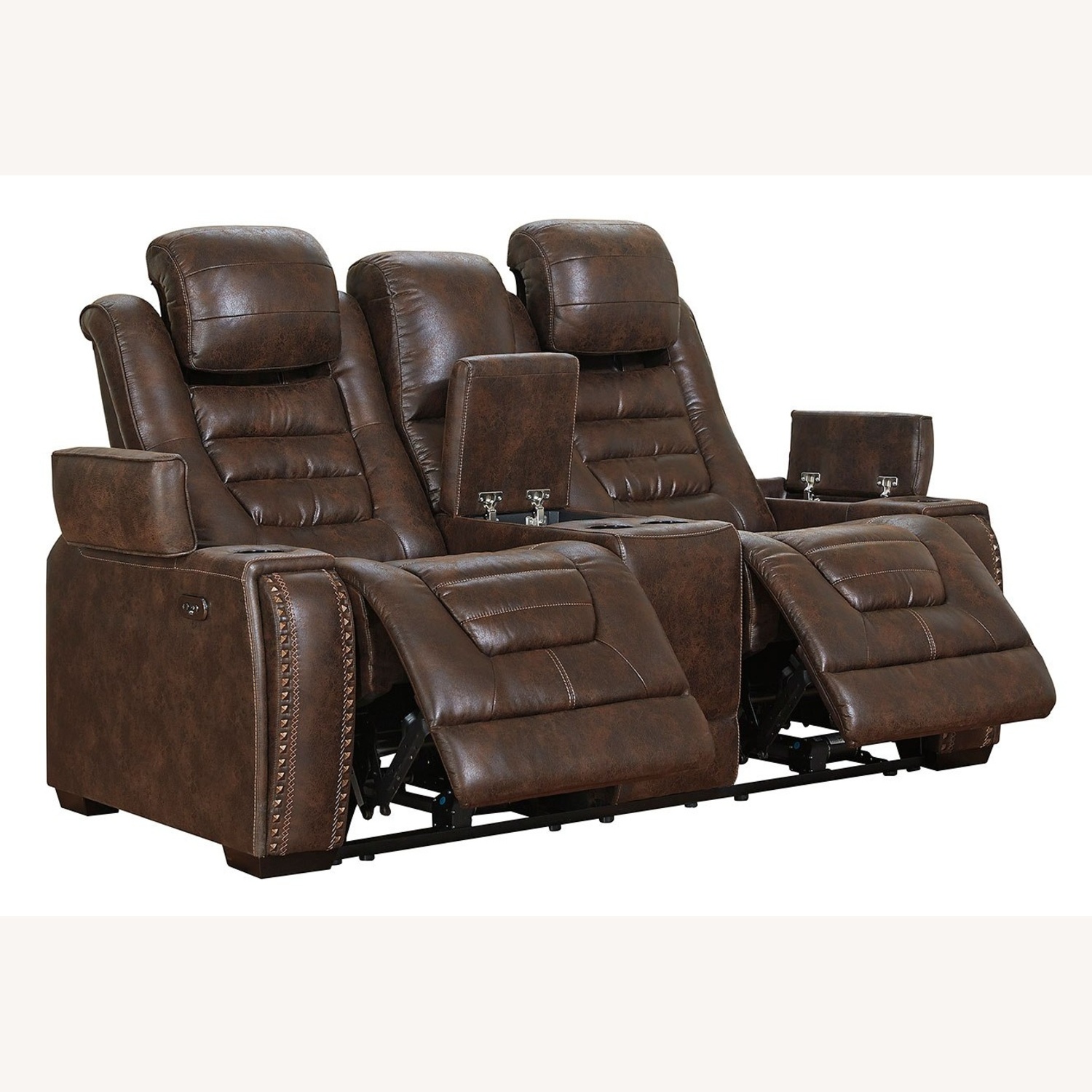 Ashley Furniture Backtrack Power Reclining Sofa  - image-4