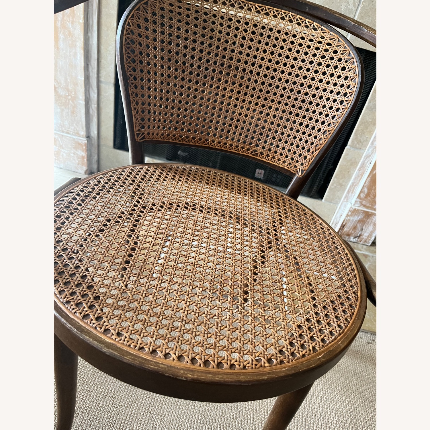 Josef Hoffmann Furniture Dark Brown Dining Chair - image-6