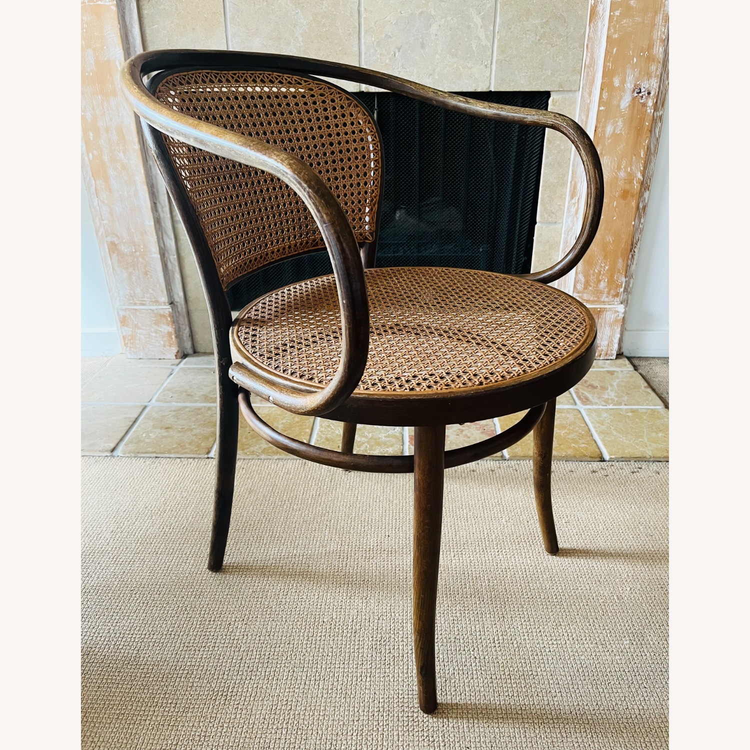 Josef Hoffmann Furniture Dark Brown Dining Chair - image-2