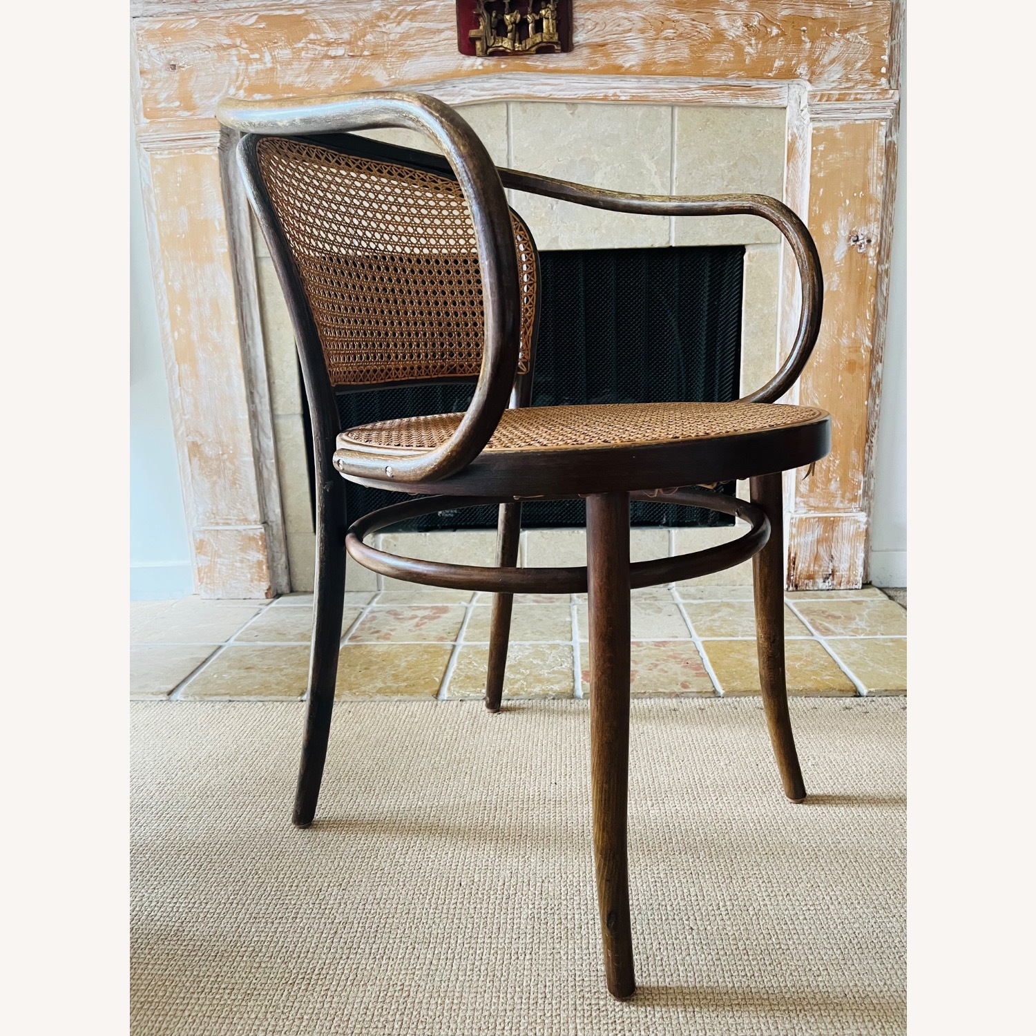 Josef Hoffmann Furniture Dark Brown Dining Chair - image-5