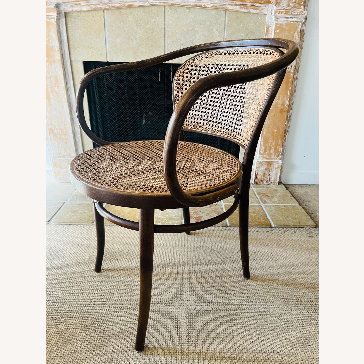 Josef Hoffmann Furniture Dark Brown Dining Chair - image-3