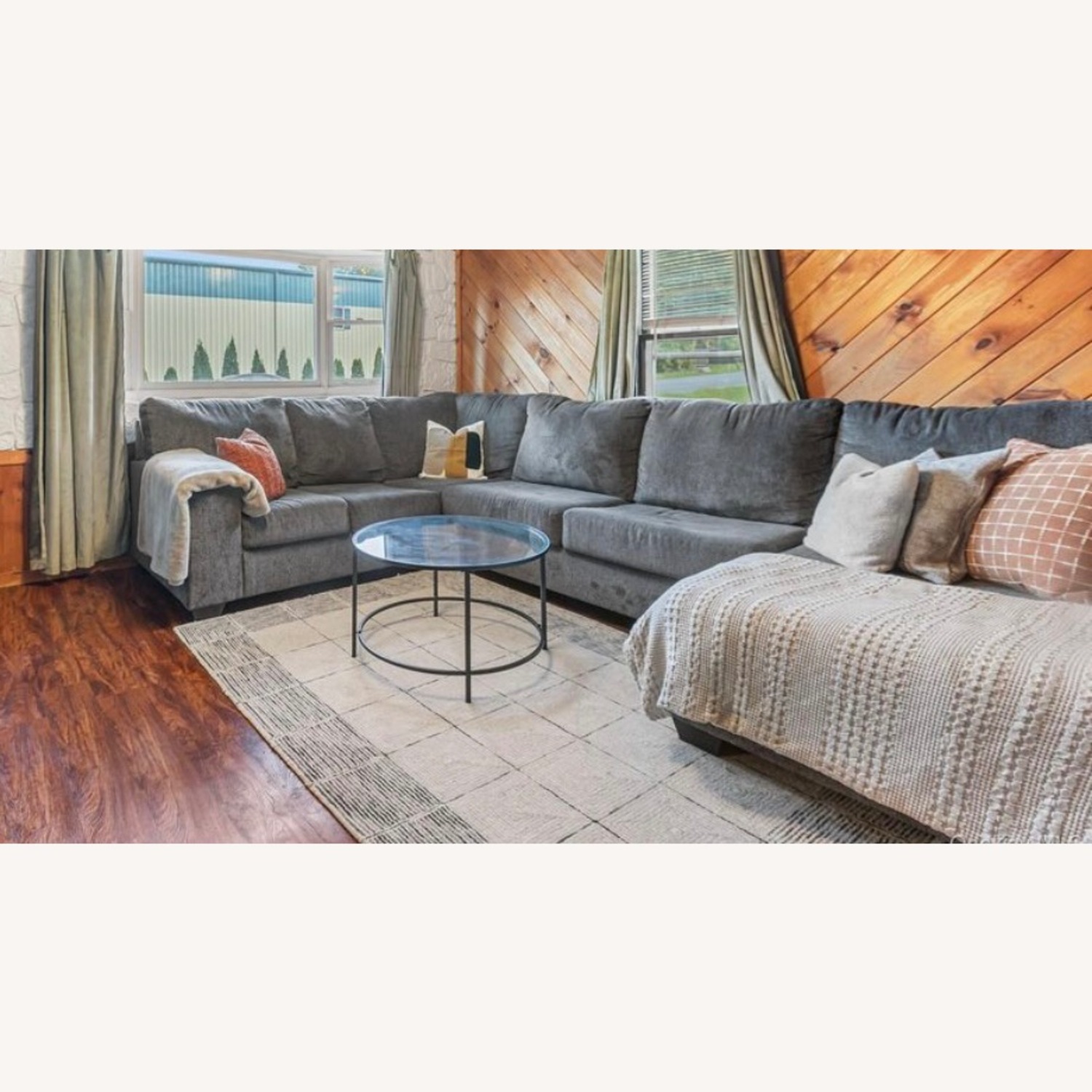 Ashley Furniture Ballinasloe Dark Gray 3+ Piece Sectional - image-4