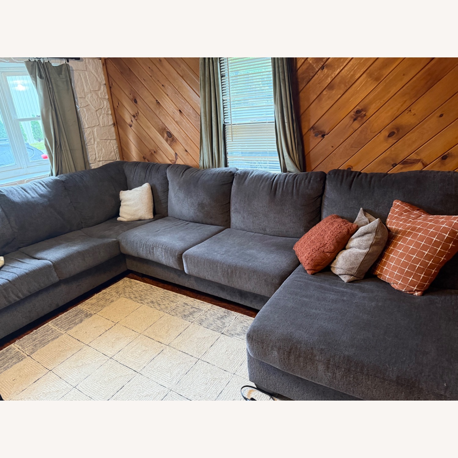 Ashley Furniture Ballinasloe Dark Gray 3+ Piece Sectional - image-1