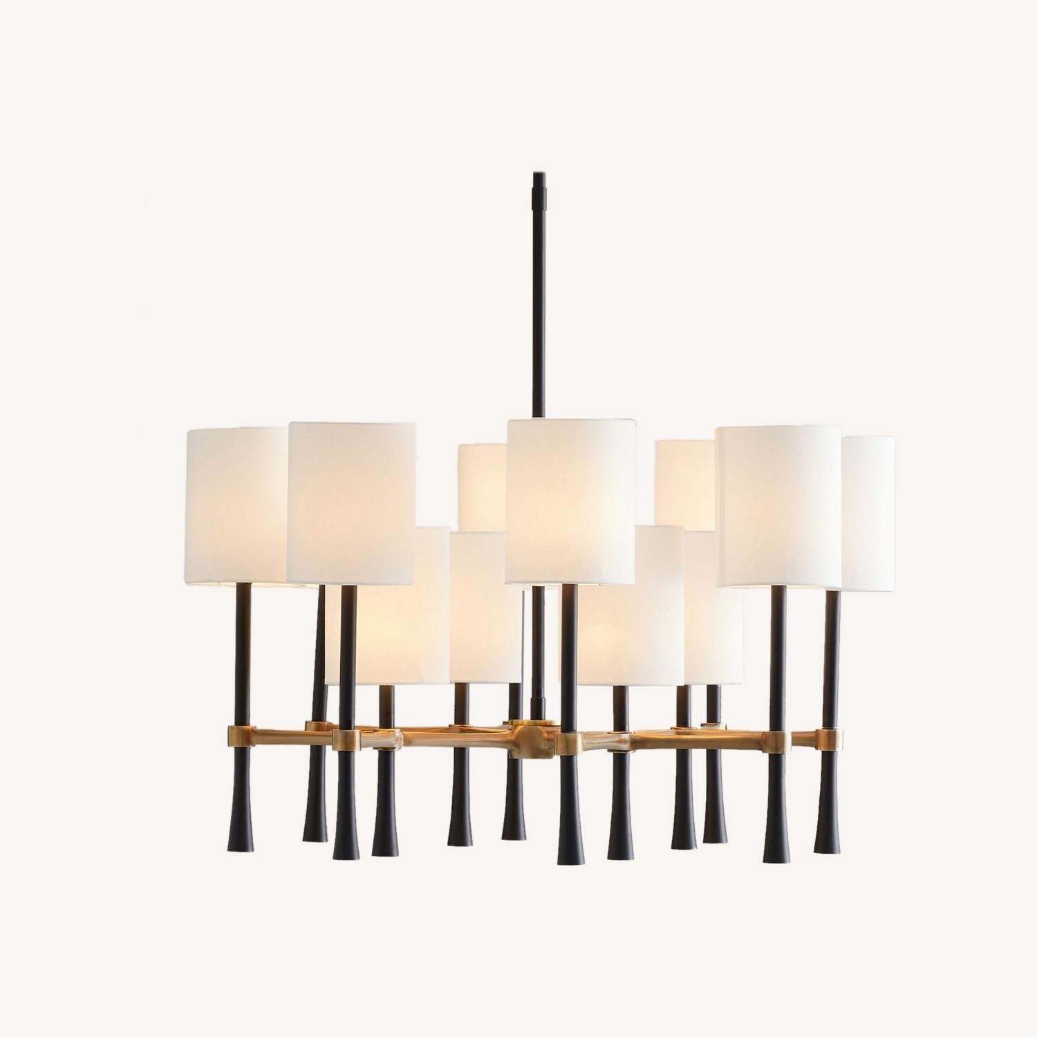 Pottery Barn Leland 12-light Chandelier - AptDeco, image size:1500x1500