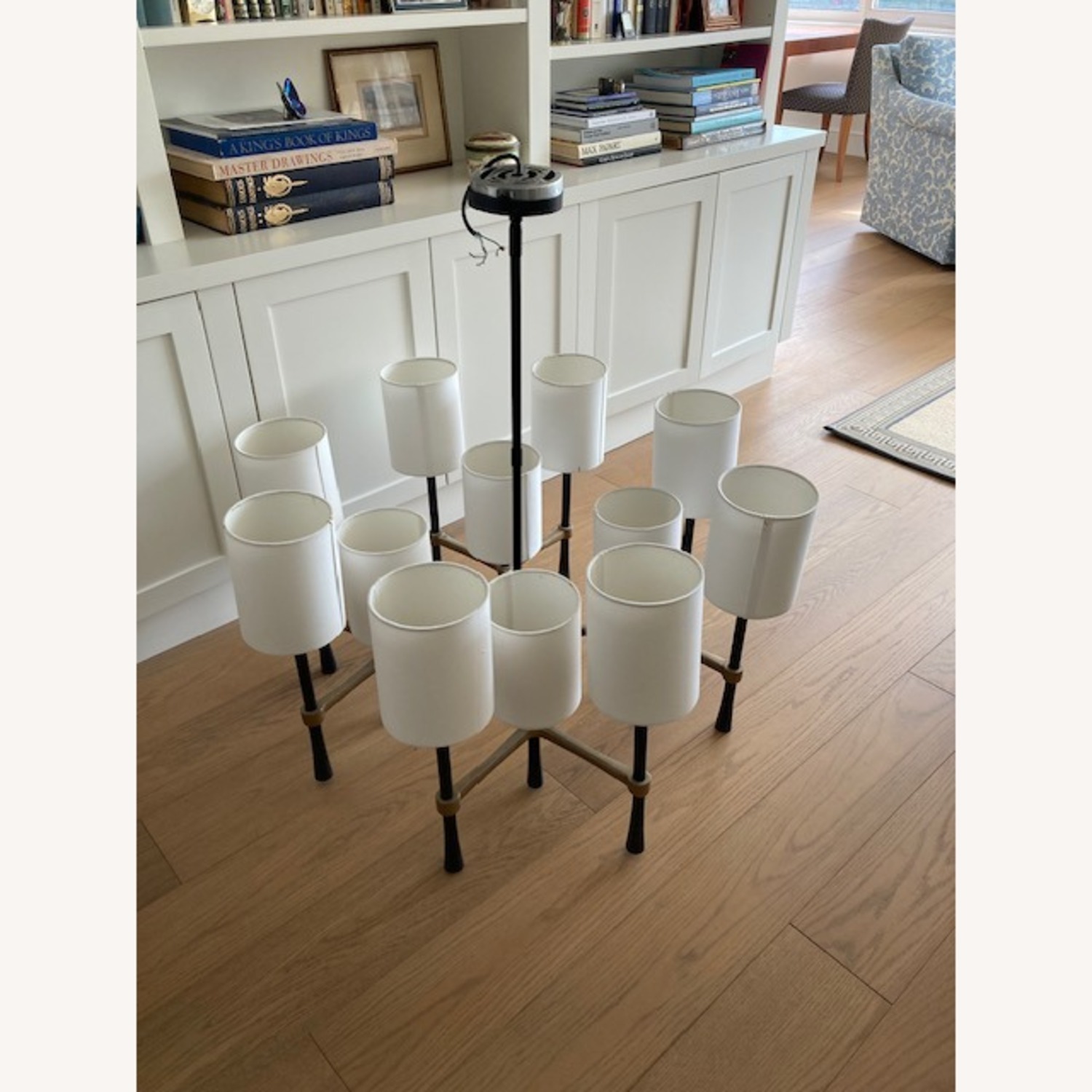 Pottery Barn Leland 12-light Chandelier - image-3