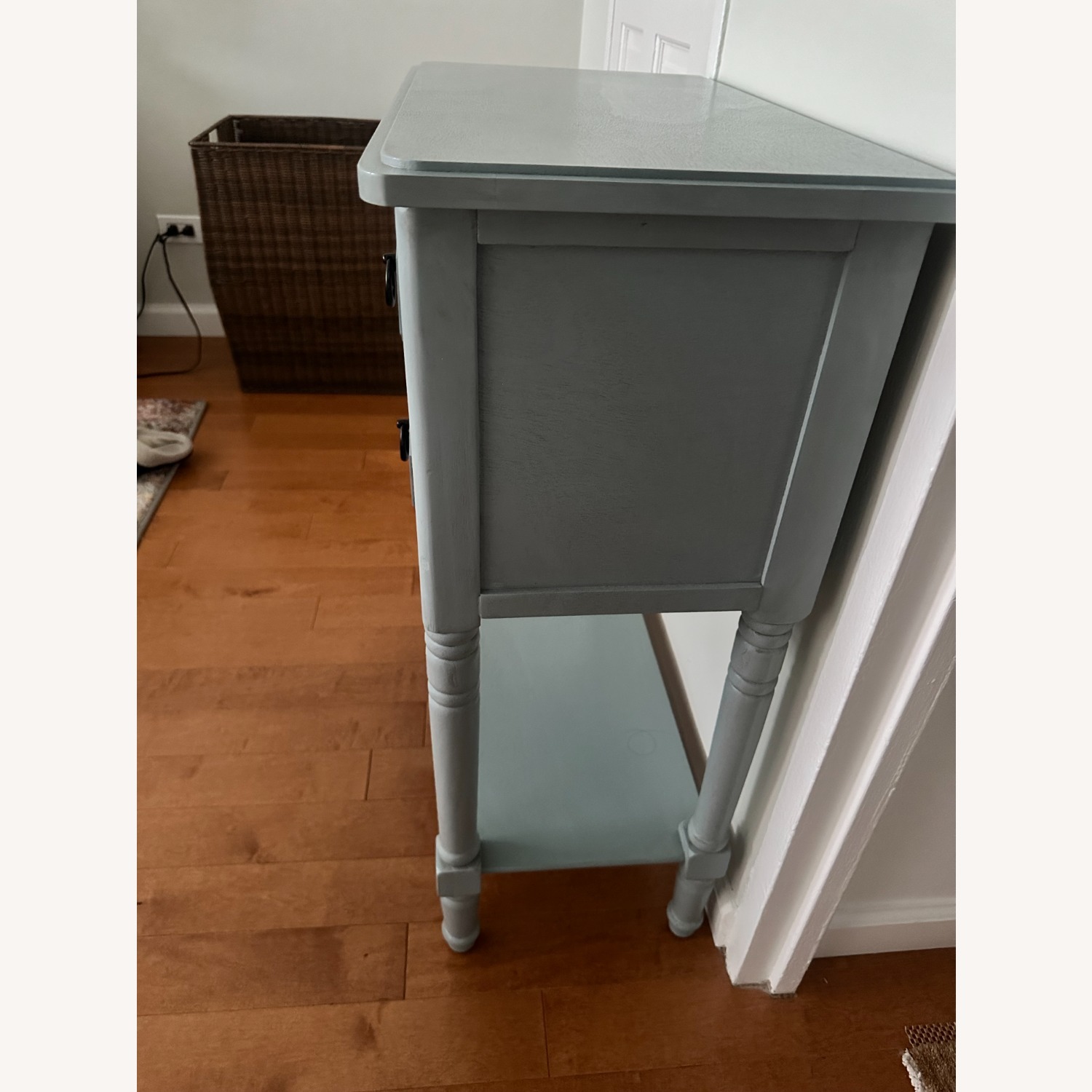 Light Gray Nightstand - image-3