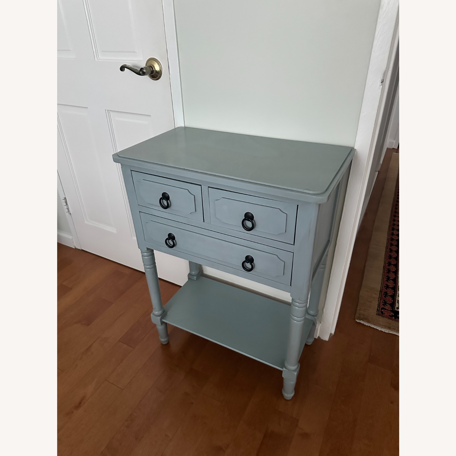 Light Gray Nightstand - image-2