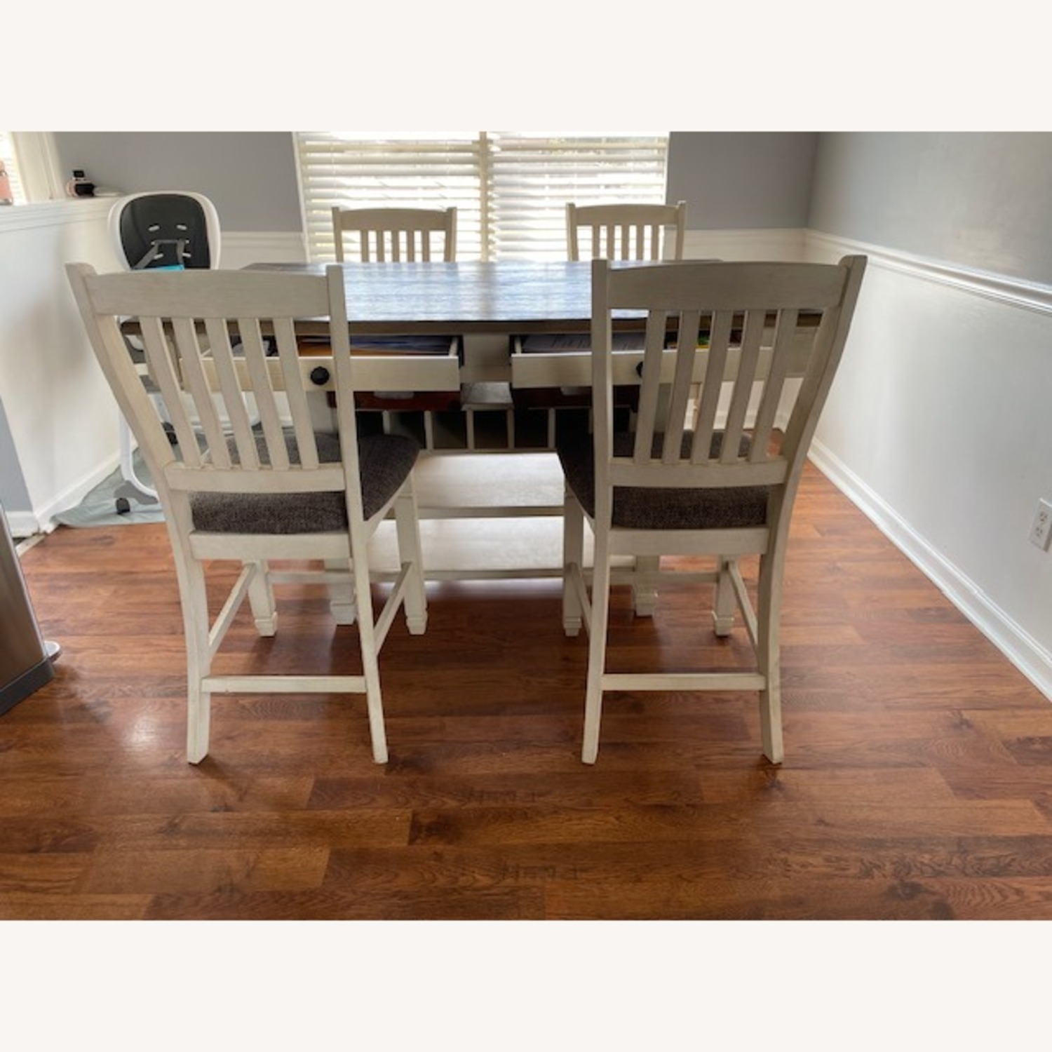 Ashley Furniture White Wood Dining Sets - image-2