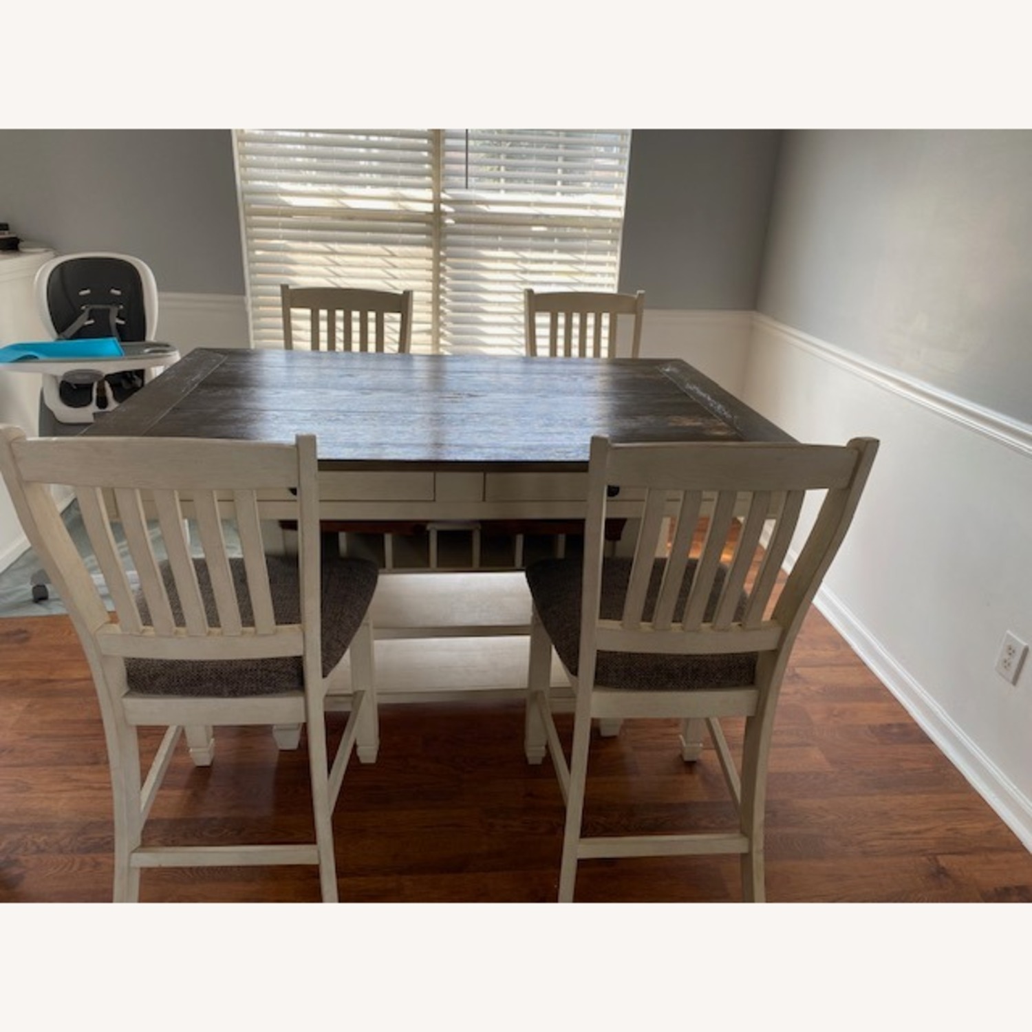 Ashley Furniture White Wood Dining Sets - image-1