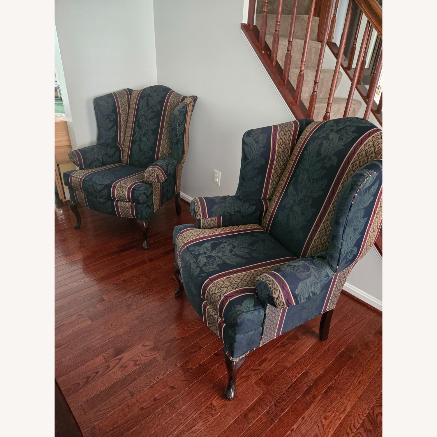 Vintage/Antique Fabric Armchair - image-6