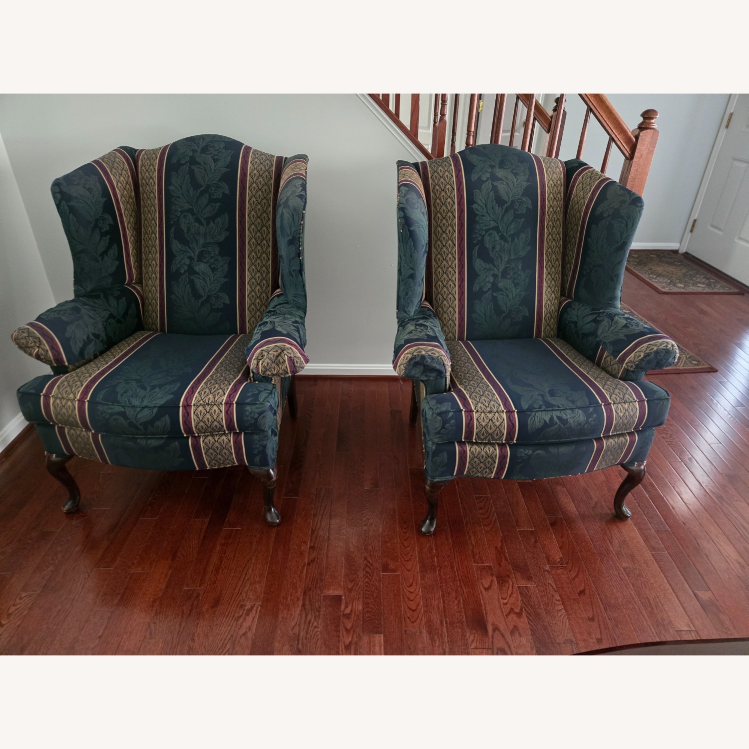 Vintage/Antique Fabric Armchair - image-2