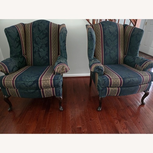 Used Vintage/Antique Fabric Armchair for sale on AptDeco