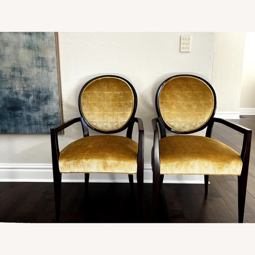 Used Hickory White Katie Arm Chair for sale on AptDeco
