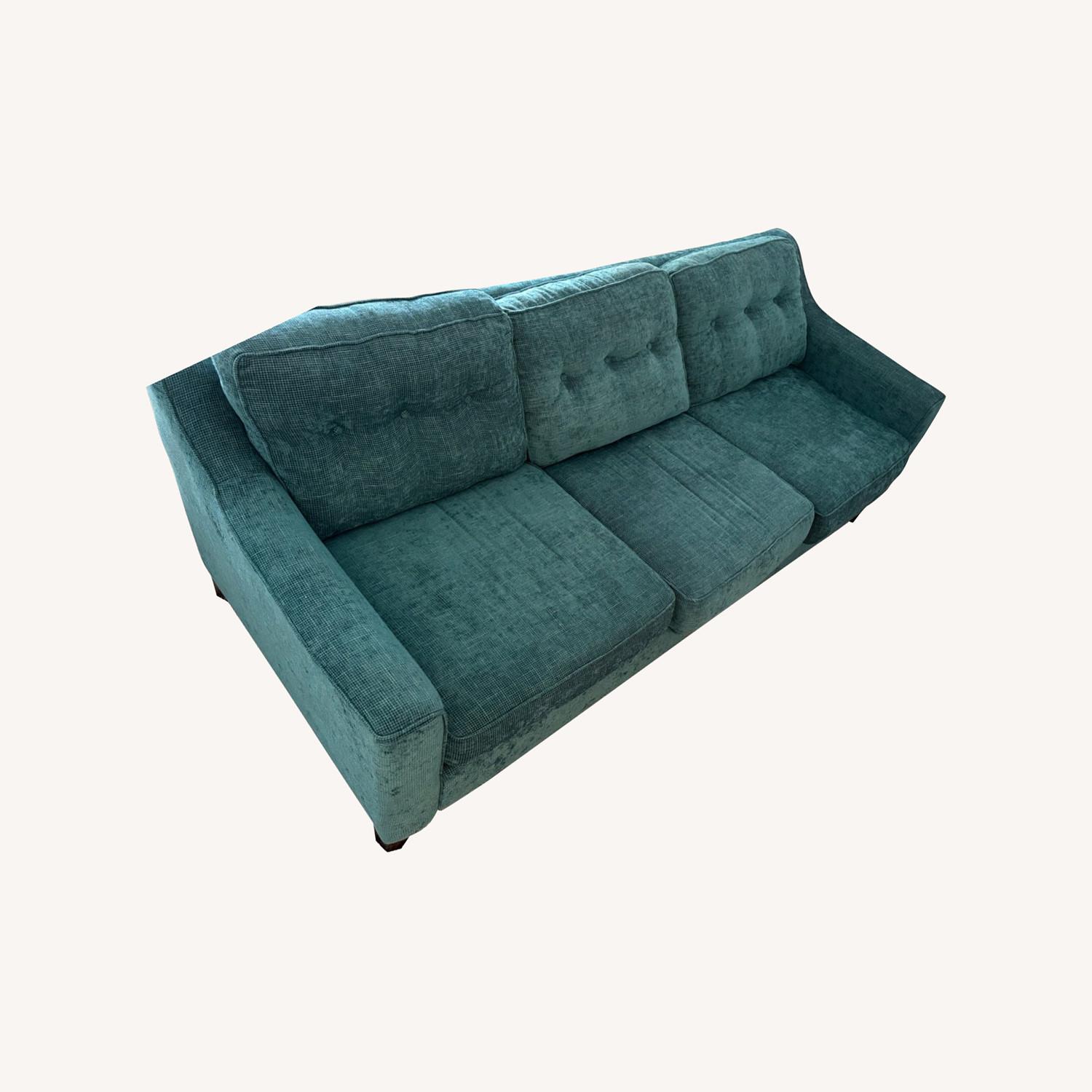 Hildreth’s Custom Sofa - Teal - image-0