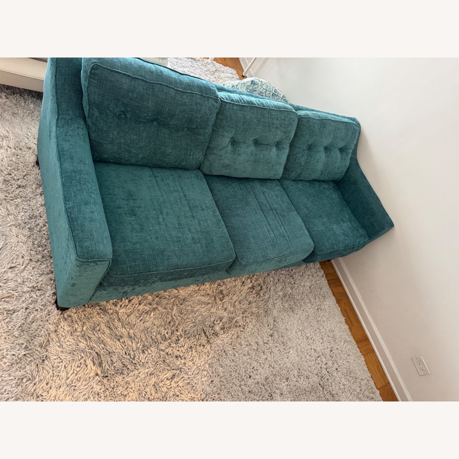 Hildreth’s Custom Sofa - Teal - image-1