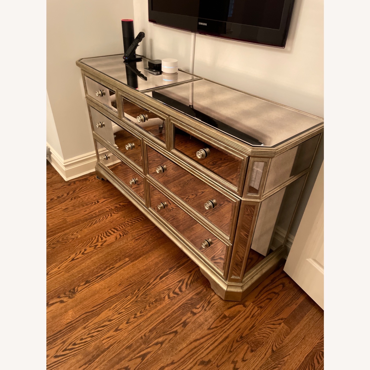 Z Gallerie Mirrored 7-Drawer Dresser - image-2