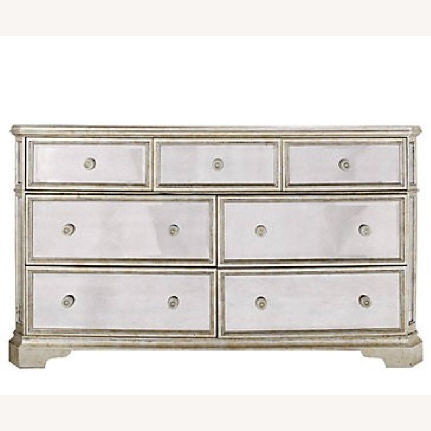 Z Gallerie Mirrored 7-Drawer Dresser - image-11