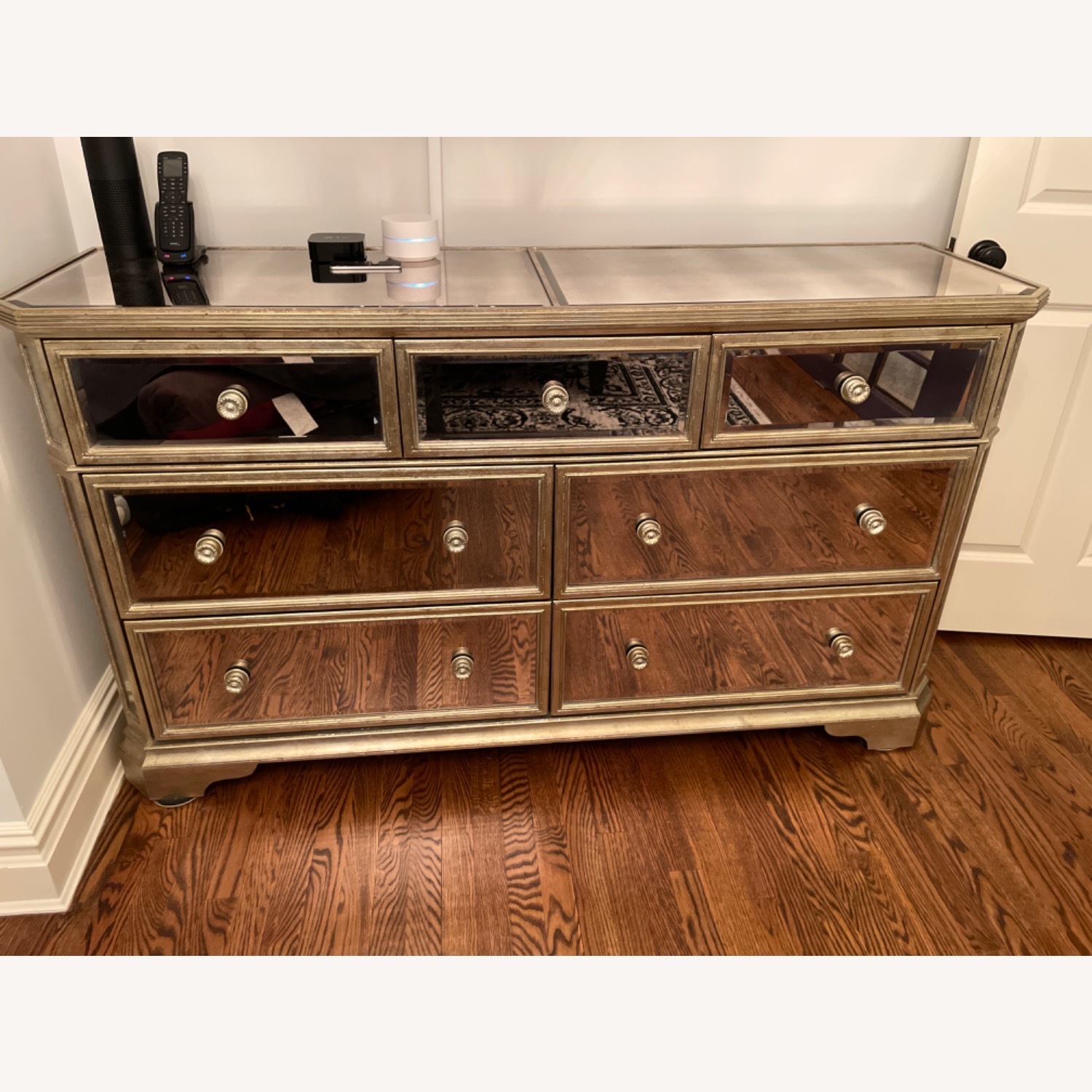 Z Gallerie Mirrored 7-Drawer Dresser - image-1