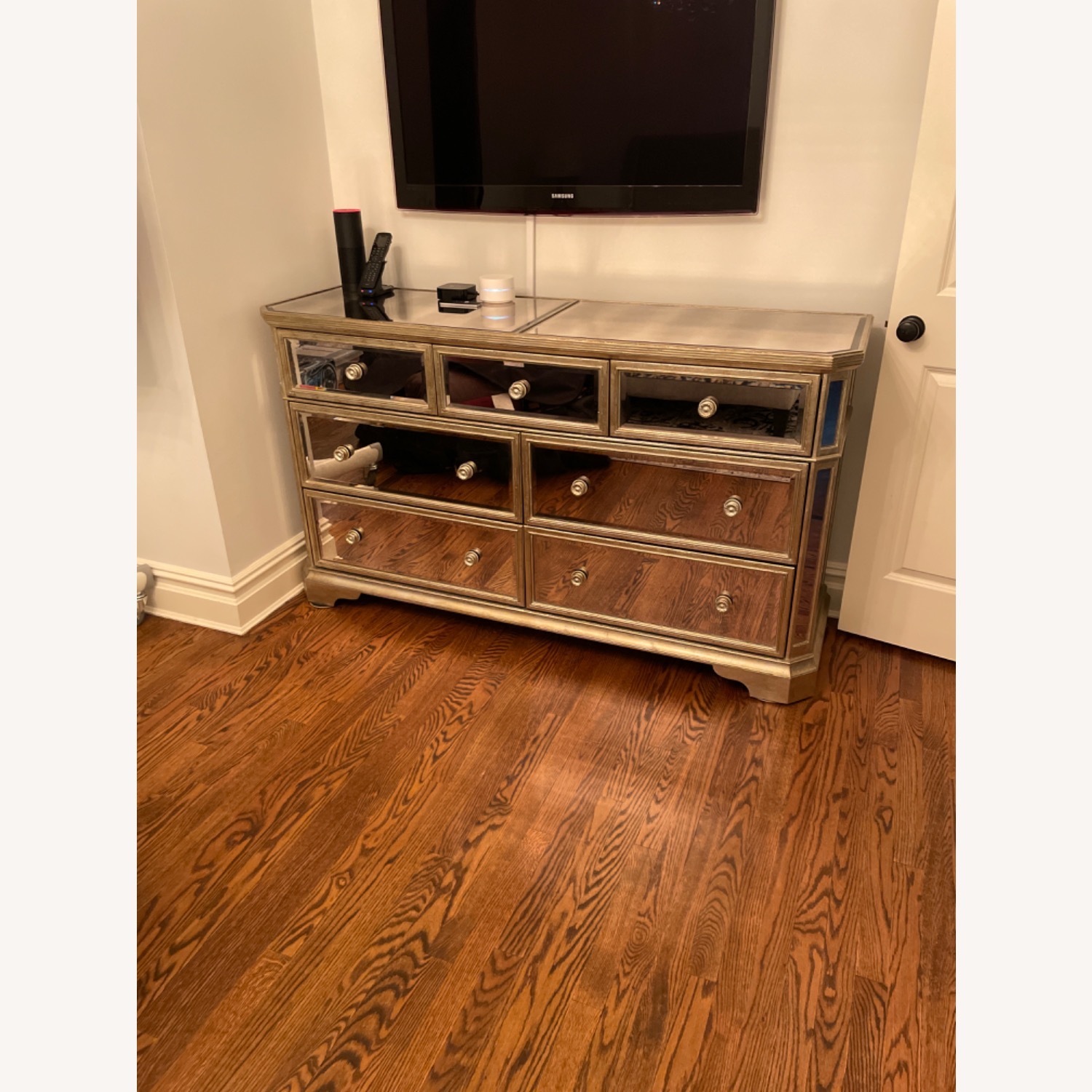 Z Gallerie Mirrored 7-Drawer Dresser - image-8