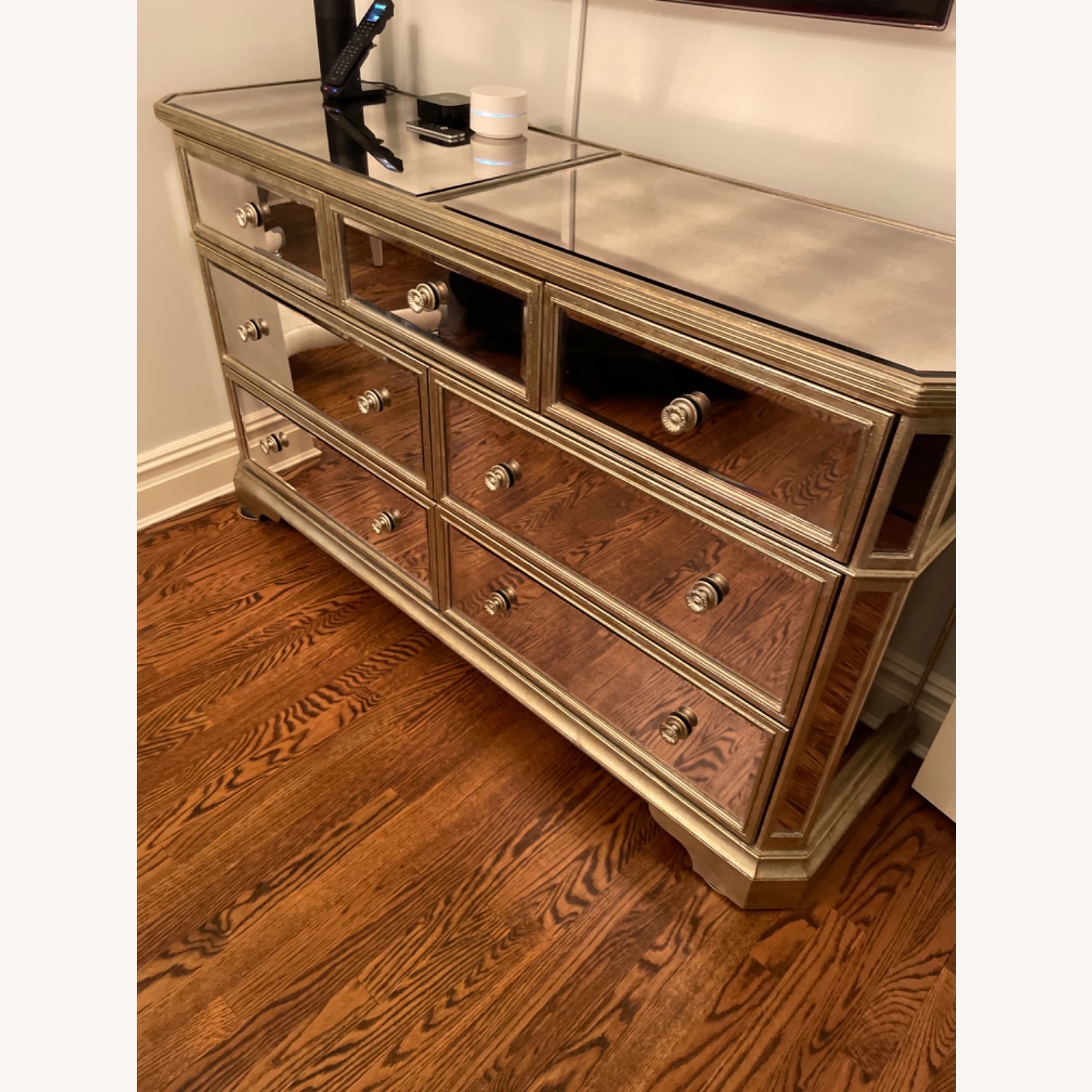 Z Gallerie Mirrored 7-Drawer Dresser - image-7