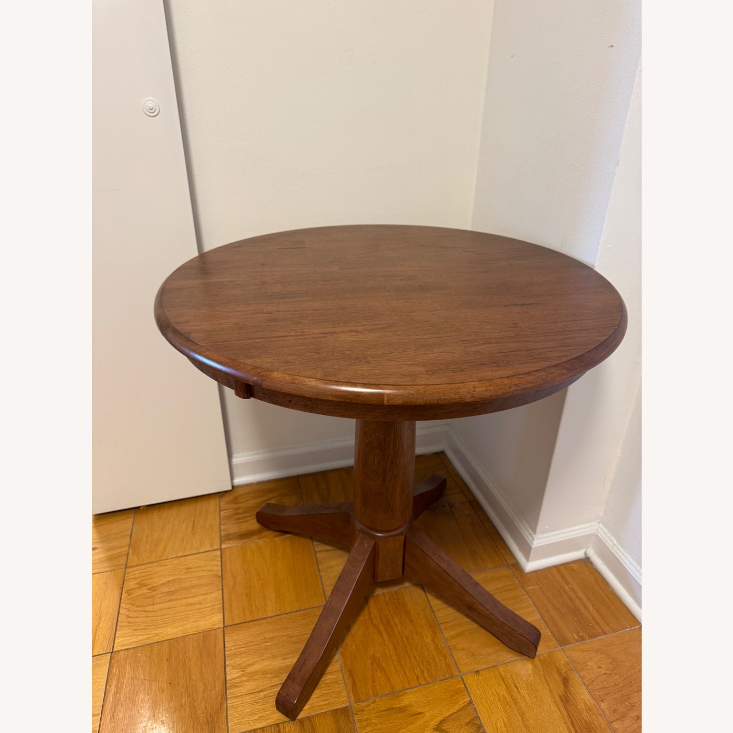 Home Depot Dark Brown Dining Table - image-1