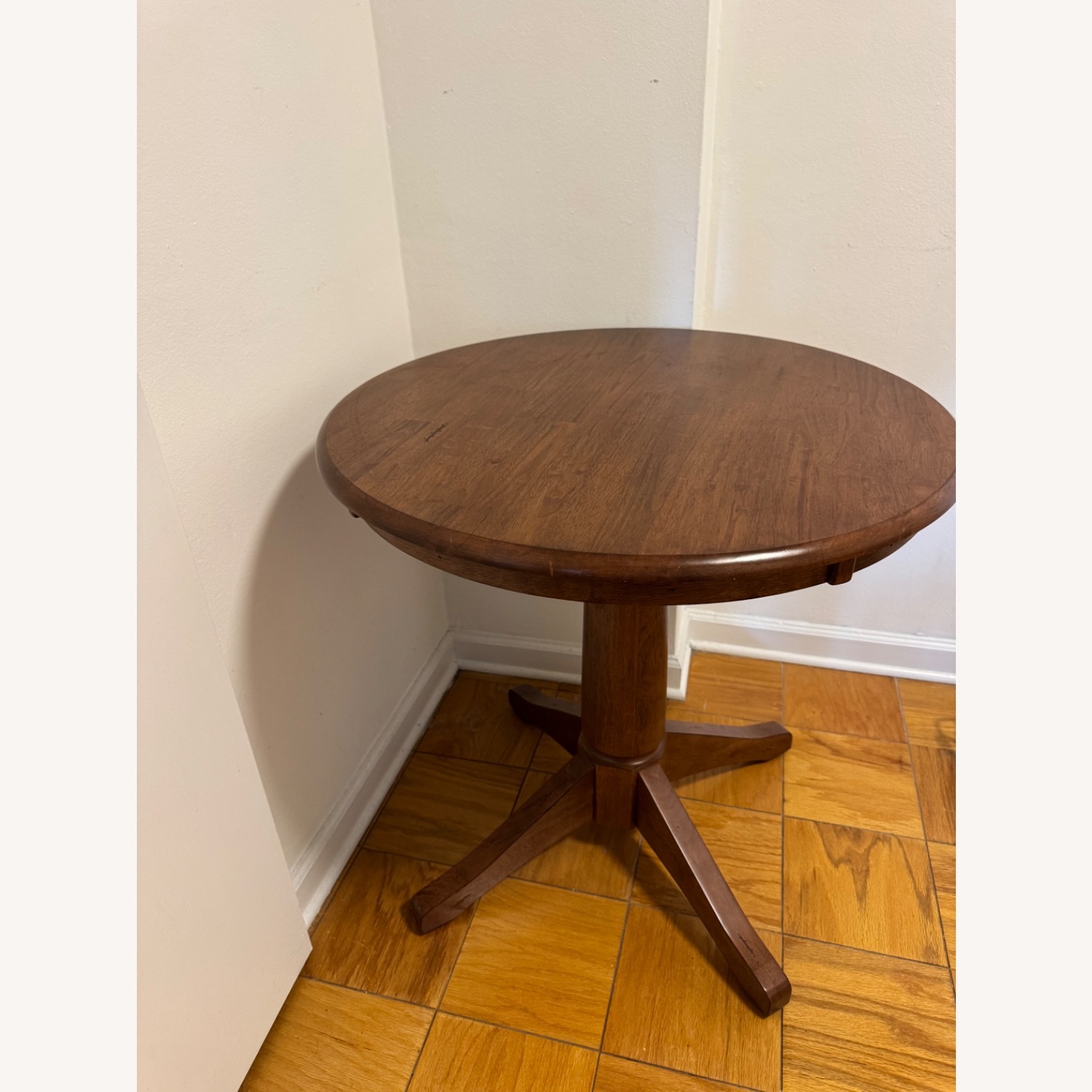 Home Depot Dark Brown Dining Table - image-3