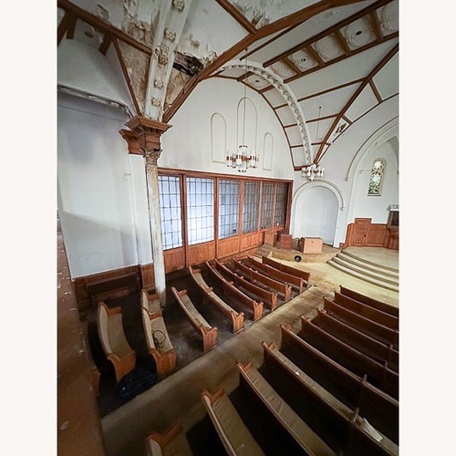 Used Red Fabric Armchairs Theater Seating for sale on AptDeco