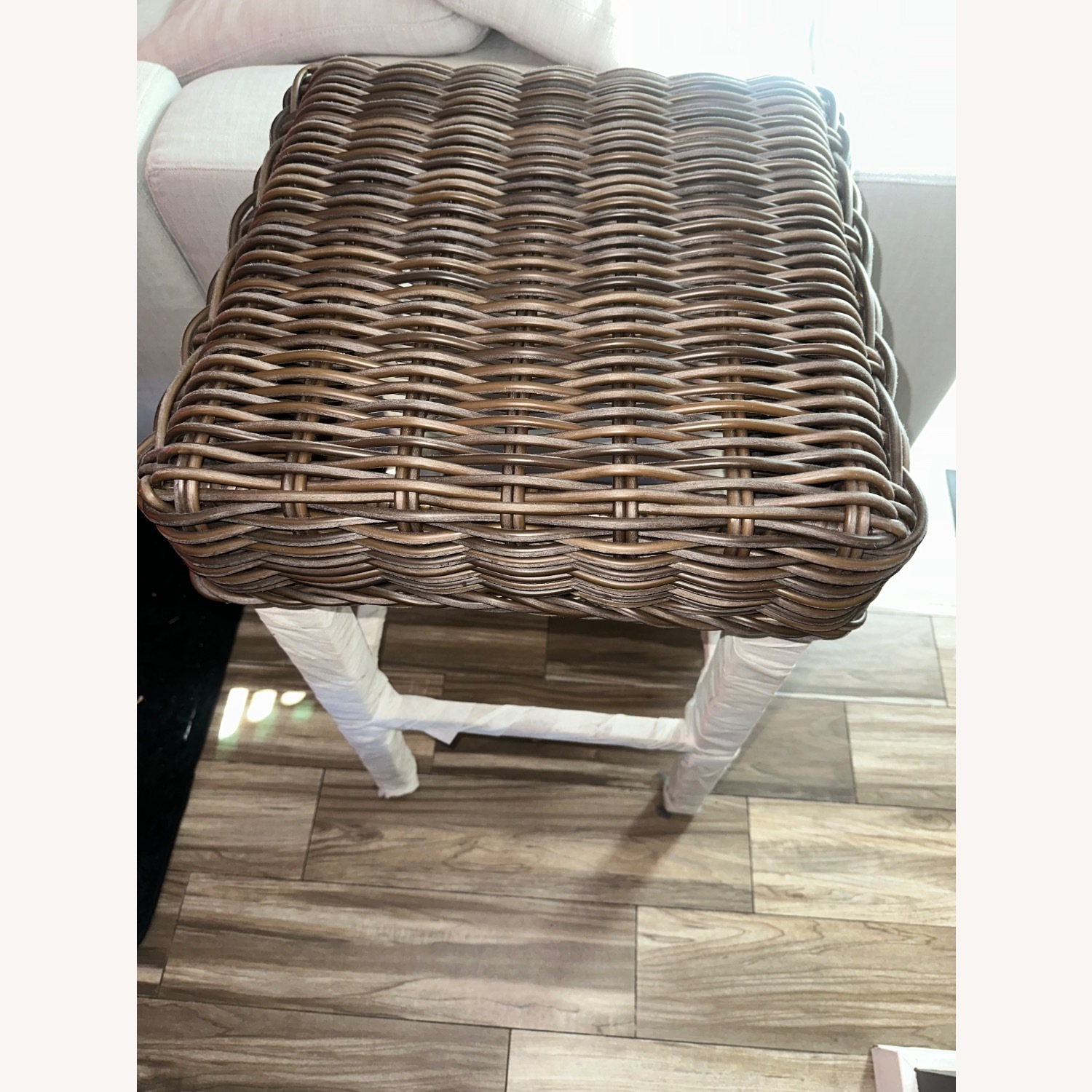 Restoration Hardware Provence Stool Frame - image-5