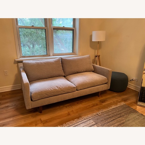 Used Room & Board Modern Jasper Light Gray 71in Sofa for sale on AptDeco