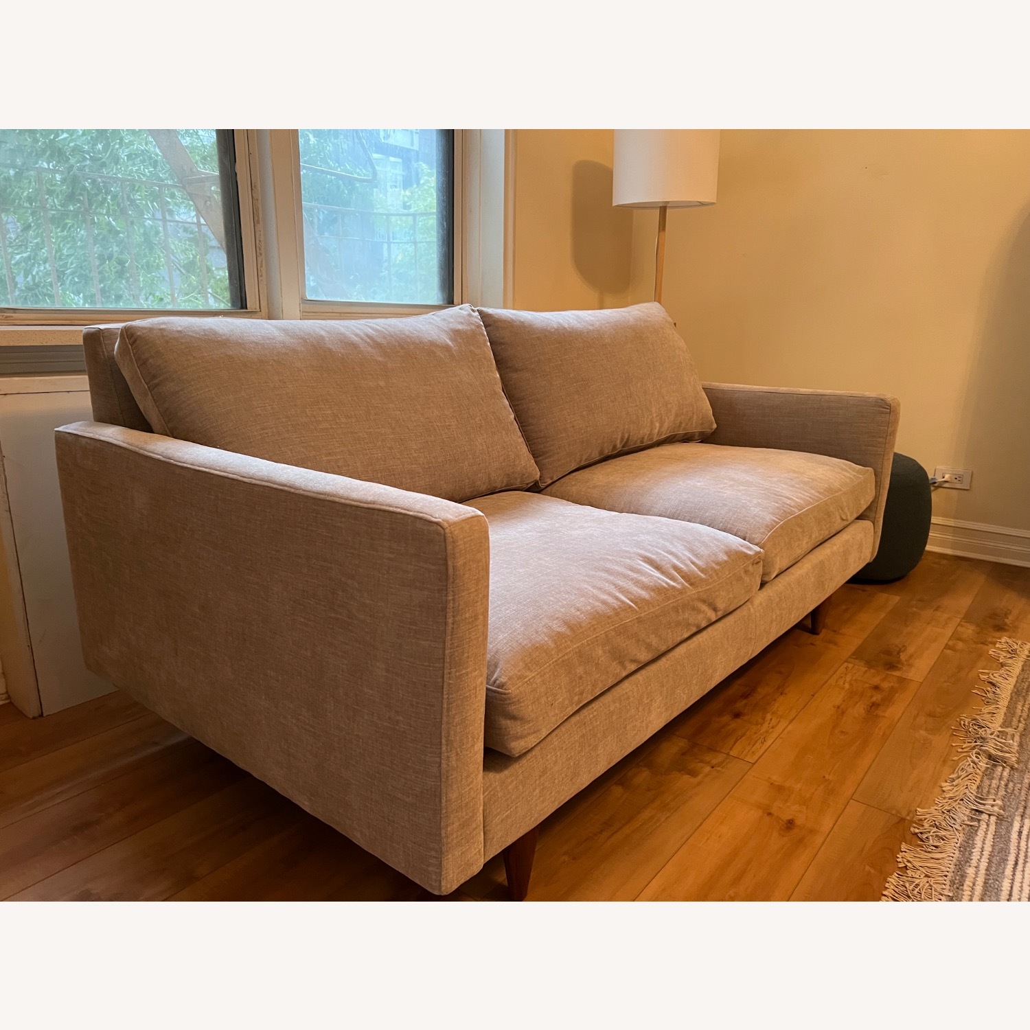 Room & Board Modern Jasper Light Gray 71in Sofa - image-3